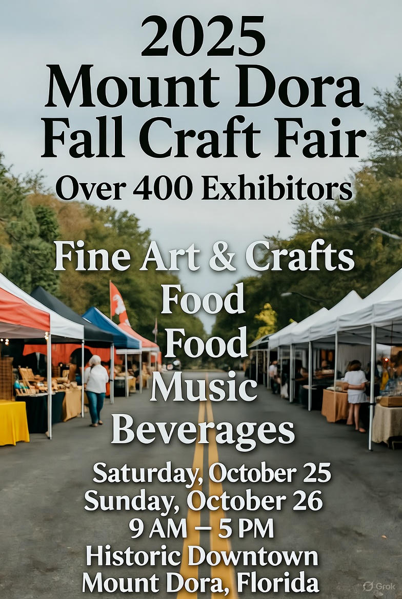 Mount Dora Arts & Crafts Festival 2025 | Dates, Exhibitors & More